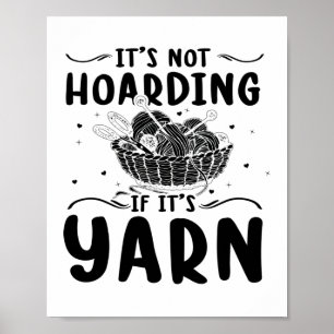 Knitting Naaimachine Knitter Grandma Gifts Poster