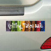 Knitting Nealls Bumpersticker (Op auto)