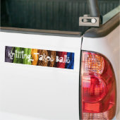 Knitting Nealls Bumpersticker (Op Truck)