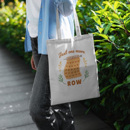 Knitting Needle Hobby Tote Bag