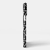 Knitting Needles Crafts Monogram Dark iPhone Case Hoesje (Rechterkant)