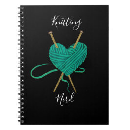 Knitting Nerd Notitieboek Journal voor Knitters