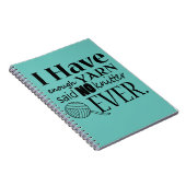 Knitting ・ Niet genoeg Notitieboek van geweren (Rechterzijde)