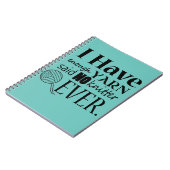 Knitting ・ Niet genoeg Notitieboek van geweren (Linkerzijde)