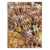 Knitting Notes-boek Notitieboek (Voorkant)