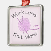 Knitting Passion Metalen Ornament (Links)