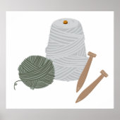 Knitting Poster (Voorkant)