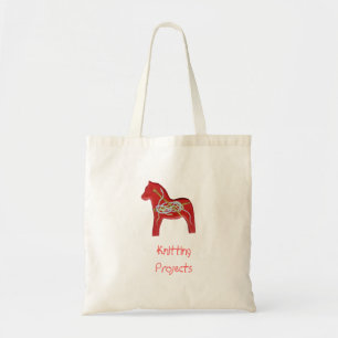 Knitting Projects Bag Tote Bag