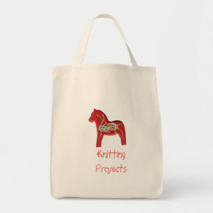 Knitting Projects Bag Tote Bag
