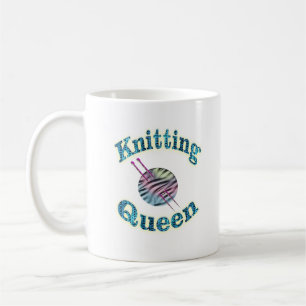 Knitting Queen Koffiemok