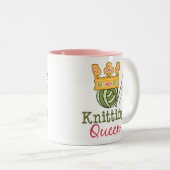 Knitting Queen Mok (Voorkant rechts)