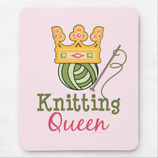 Knitting Queen Mousepad Muismat