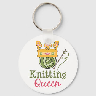 Knitting Queen Sleutelhanger
