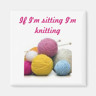 Knitting quotes magneet