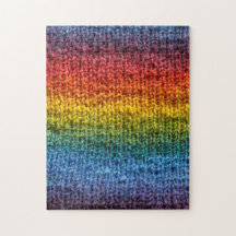 Knitting Rainbow Knit Fabric Stockinette
