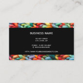 Knitting Rainbow Yarn Visitekaartje (Achterkant)