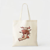 Knitting Sheep Tote Bag (Voorkant)