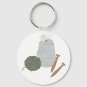 Knitting Sleutelhanger (Achterkant)