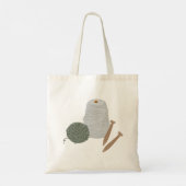 Knitting Tote Bag (Achterkant)