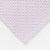 Knitting van Crystal Pink Ribbon Awareness Fleece Deken (Hoek)