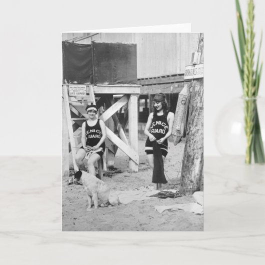 Knitting Venice Lifeguards, begin jaren '00 Kaart (Voorkant)