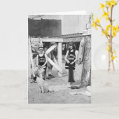 Knitting Venice Lifeguards, begin jaren '00 Kaart (Gele Bloem)