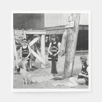 Knitting Venice Lifeguards, begin jaren '00 Servet