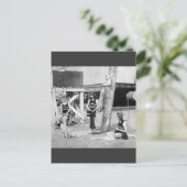 Knitting Venice Lifeguards, begin jaren 1900 Briefkaart (Staand voorkant)