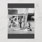 Knitting Venice Lifeguards, begin jaren 1900 Briefkaart (Voorkant)