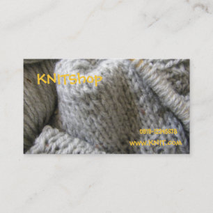 Knitting/ Visitekaartje