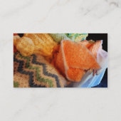 Knitting voor Baby Visitekaartje (Achterkant)