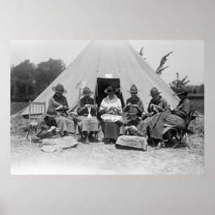 Knitting voor de Oorzaak: 1916 Poster