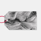 Knitting Yarn Arts Shop Foto Hartelijk dank Coupon Cadeaulabel (Achterkant Horizontaal)