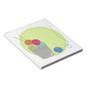 Knitting Yarn Notitieblok (Schuin)