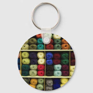 Knitting Yarn Sleutelhanger