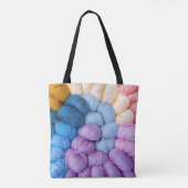 Knitting Yarn Tote Bag (Achterkant)