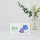 Knitting Yarn Visitekaartje (Staand voorkant)