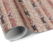 Knitwear textuur, geometrisch slangenpatroon. cadeaupapier (Rol Hoek)