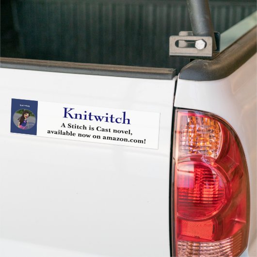 Knitwitch-Bumpersticker Bumpersticker (Op Truck)