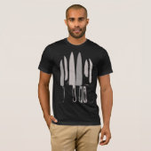 Knives 2 t-shirt (Voorkant volledig)