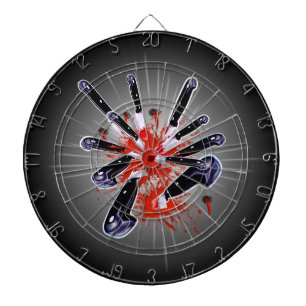 Knives Stabbing Dartboard Dartbord