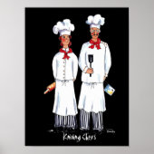Kniving Chefs - poster (Voorkant)