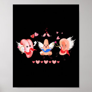Kno-verpleegster Valentijnsdag KNO-arts Oor Neus  Poster