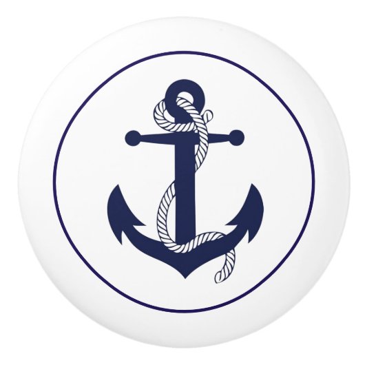 Knob-Anchor voor keramisch kabinet Keramische Knop (Voorkant)