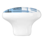 Knob-blauw kast voor keramisch gebruik keramische knop (Zijkant)