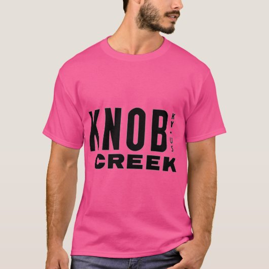 Knob Creek Bourbon T-shirt (Voorkant)