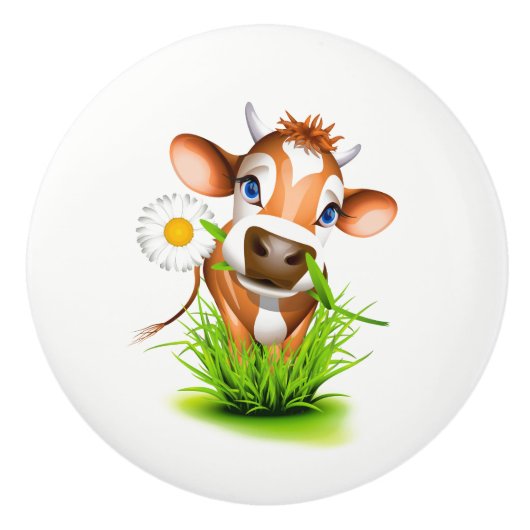 Knob-Daisy van keramische kabinetten Keramische Knop (Voorkant)