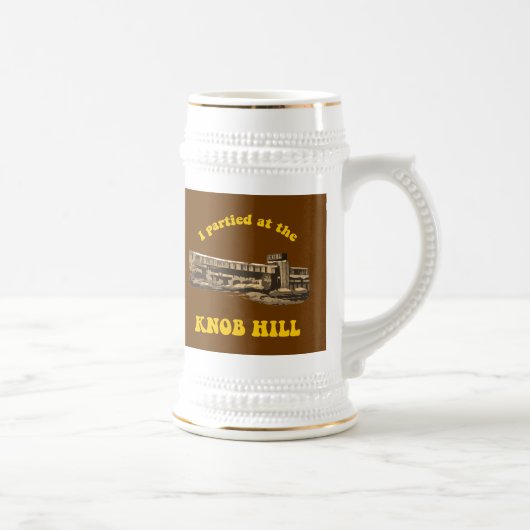 Knob Hill Beer Stein- Retro Design Bierpul (Rechts)