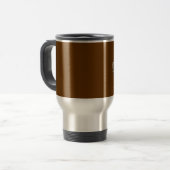 Knob Hill Retro Style Travel Mug Reisbeker (Voorkant links)
