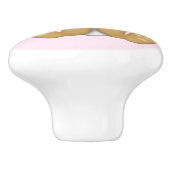 Knob-/kabelmuis van keramische stoffen knop (Zijkant)